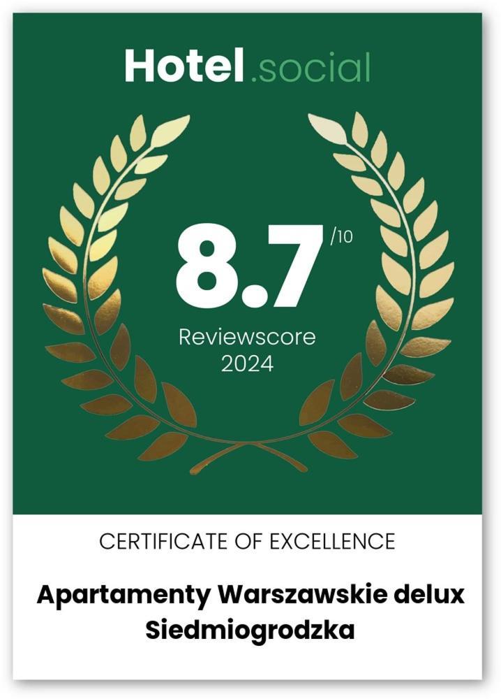 Apartamenty Warszawskie Delux Siedmiogrodzka Варшава Екстер'єр фото